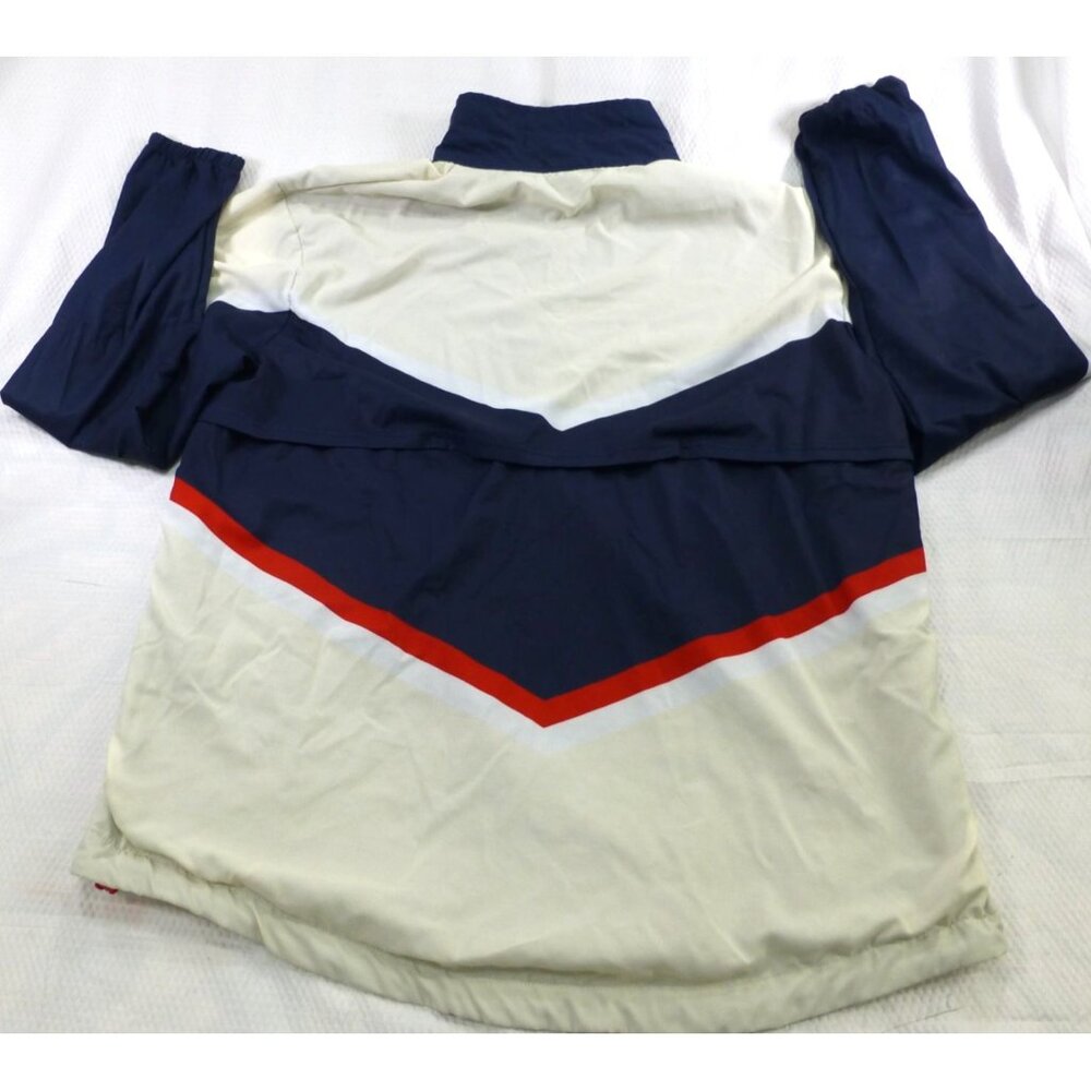 Chicago White Sox Quarter Zip Jacket Windbreaker Tri Color Chevron Xfinity Polye - Picture 2 of 16